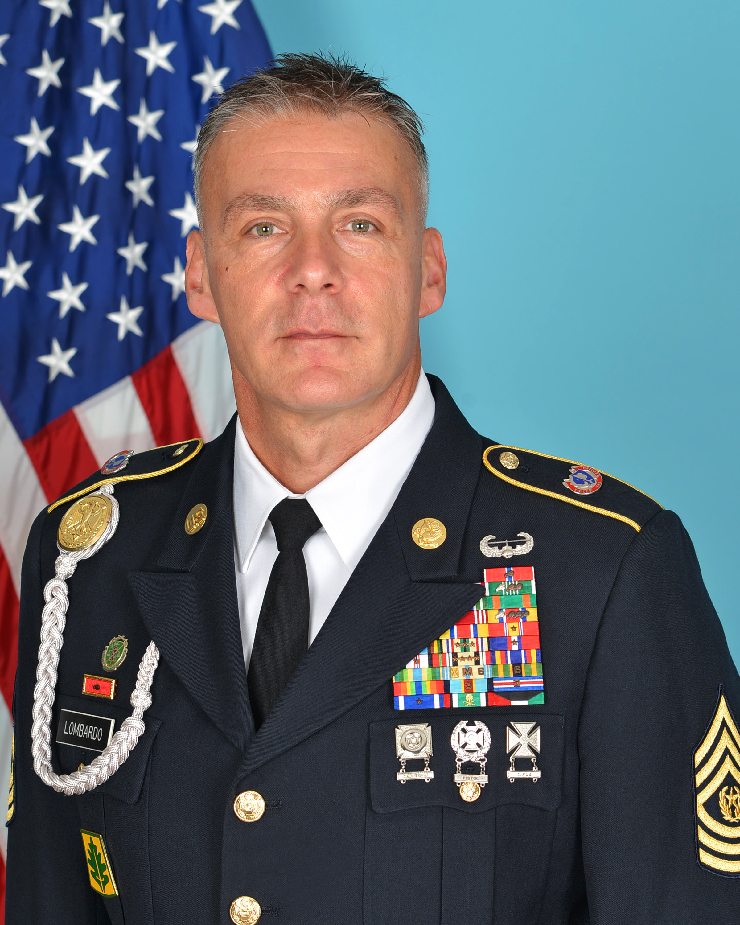 Command Sergeant Major Andrew Lombardo